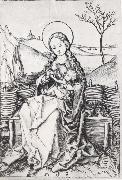 Albrecht Durer, The Virgin on a grassy bench